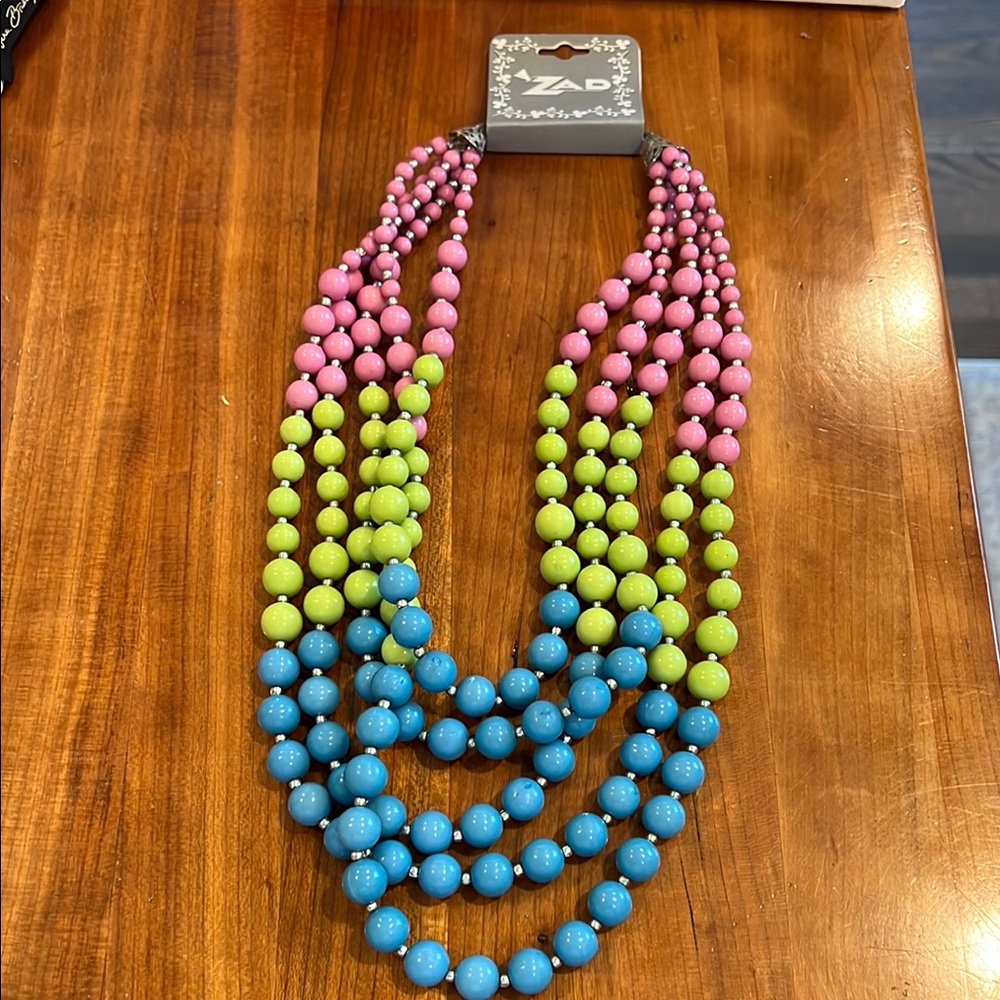 ZAD Multicolor Beaded Necklace